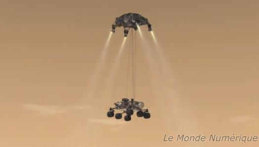 Curiosity, le prochain robot qui se posera sur Mars en 2012