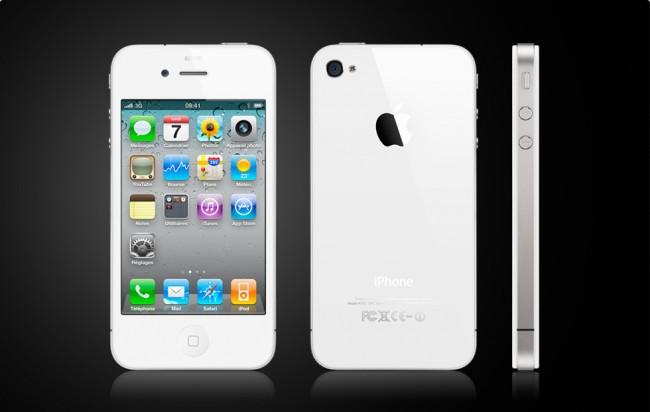 L’iPhone 4 Blanc pour fin Avril