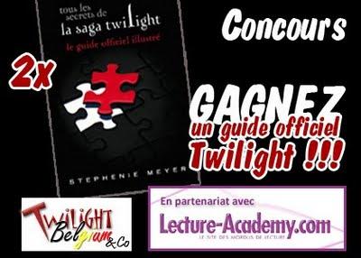 Concours: Gagnez le guide officiel Twilight