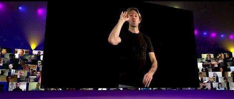 Choeur virtuel par Eric Whitacre