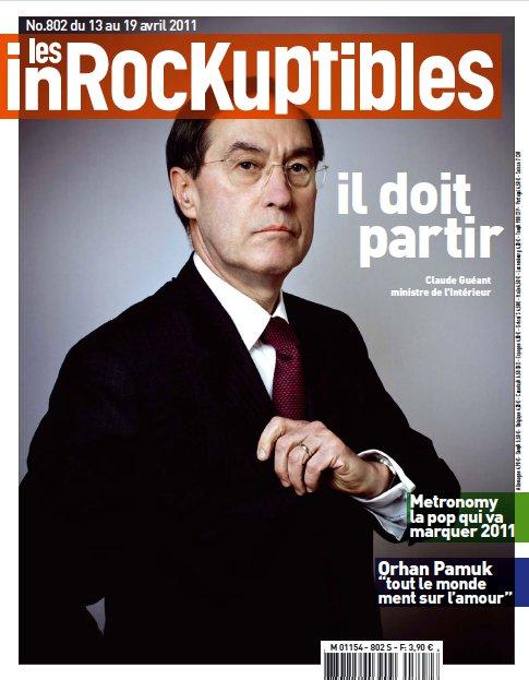 Quand Les Inrockuptibles s’attaquent à.. Claude Guéant.