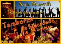 Soirée brésilienne avec TAMBORES DA LIBERDADE