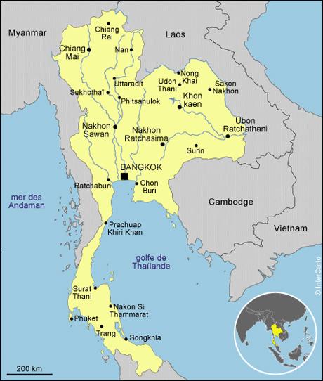 carte thailande fr