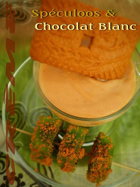 Crème au spéculoos et chocolat blanc (3.5 pts ww)