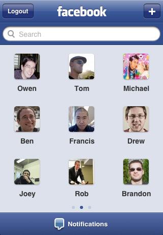 Facebook : App. Gratuites pour iPhone, iPod !