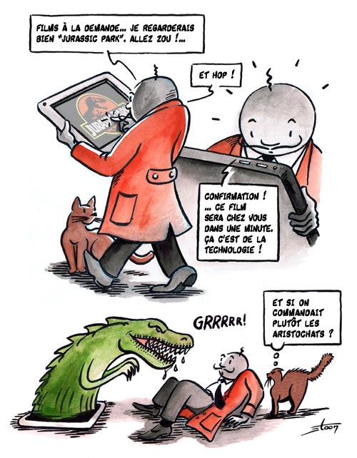 Cinéma… Cinéma… Tibelibidou.. Belibidou… Tchaaa !