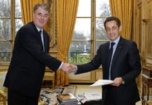 Jean-Paul Delevoye et Nicolas Sarkozy