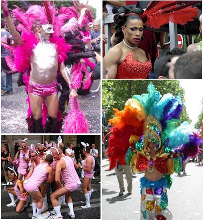 Gay Pride : plumes et poils