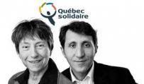 Québec solidaire, Amir Khadir, Françoise David et le salaire minimum à 16$