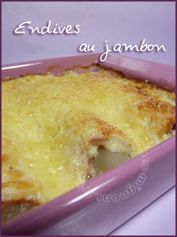 Endives au jambon