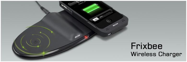 Frixbee, le chargeur sans fil et à induction pour iPhone 4...