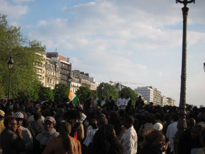 La manifestation ivoirienne