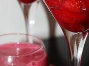 Salade fruits rouges smoothie