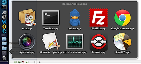 recent apps [Mac] Vos applications récentes dans vos Dock