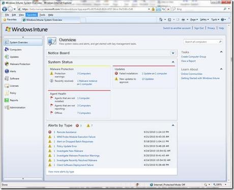 Intune_The_Windows_Intune_Administrator_Console