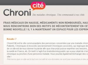 Journée des DROITS DES PATIENTS: Un nouveau site web fait entendre la voix des patients – ChroniCité