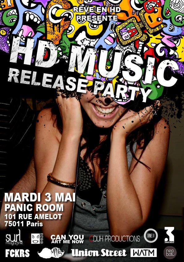 HD Music Release Party @ Panic Room