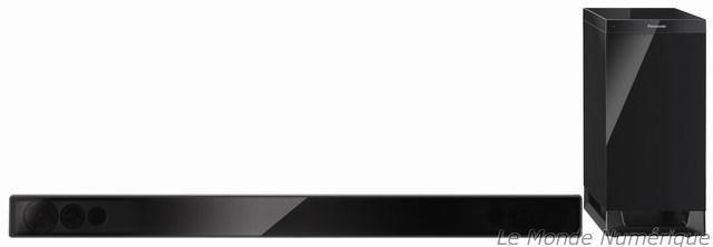 SC-HTB520, une barre de son audio avec un caisson de basses sans fil signés Panasonic