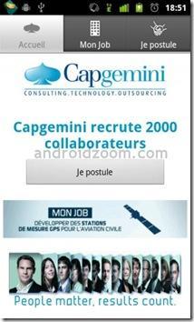 capgeminimonjobmavie101 Capgemini innove et recrute sur iPhone et sur Android !