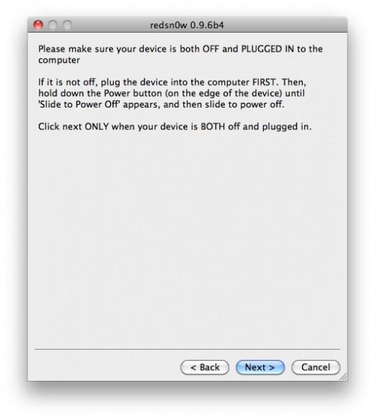 TUTO : Jailbreak iOS 4.3.2 untethered iPhone 4, 3GS, iPod Touch 4G, 3G, iPad avec Redsn0w 0.9.6RC14 Windows & Mac
