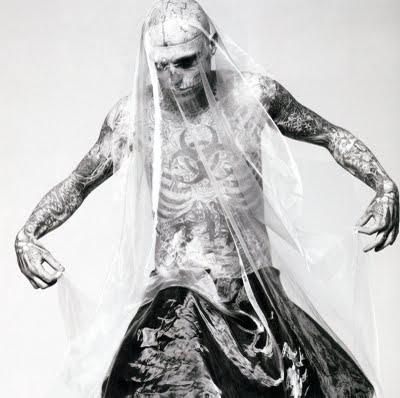 Rick Genest for GQ Style UK