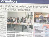 Suisse Romande, berceau meilleures écoles hotelières mondiales