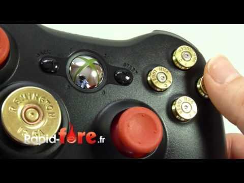 Insolite : des manettes Xbox 360 avec des balles de pistolet comme boutons  ! - Paperblog