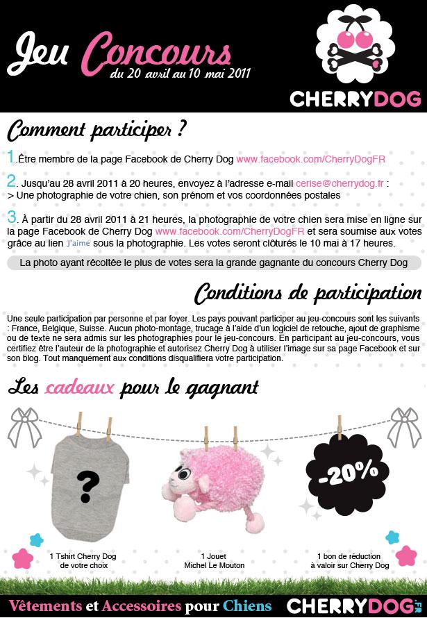 Concours Cherry Dog du 20 avril au 10 mai 2011