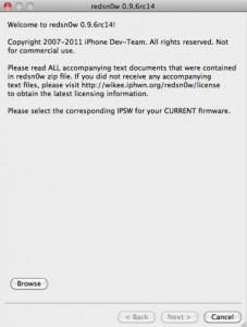 Tutoriel Jailbreak iPhone iOS 4.2.3 untethered Redsn0w [MAC] [Windows]