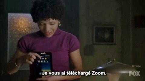 La Galaxy Tab est passée dans la série américaine Fringe
