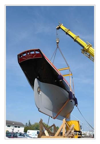 Saint Michel II mise à l'eau et Mâtage