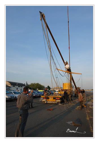 Saint Michel II mise à l'eau et Mâtage