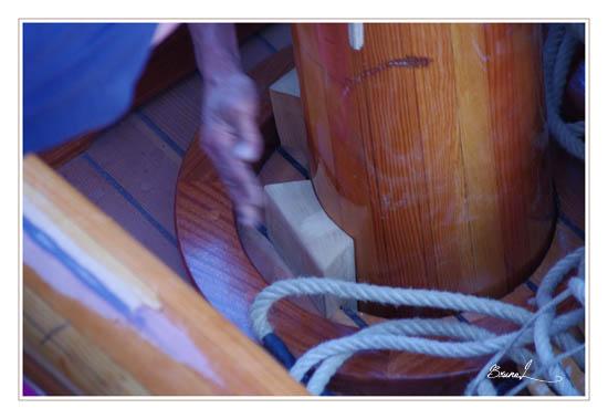 Saint Michel II mise à l'eau et Mâtage