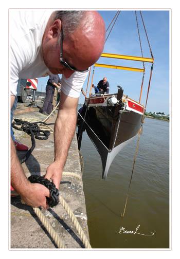 Saint Michel II mise à l'eau et Mâtage