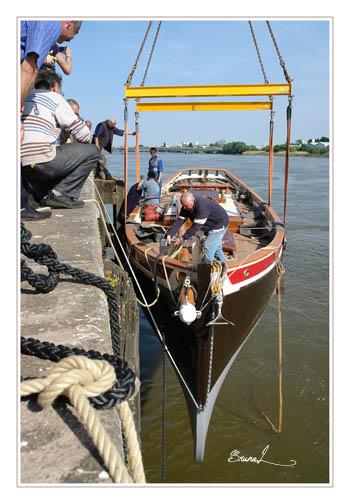 Saint Michel II mise à l'eau et Mâtage