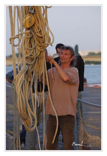 Saint Michel II mise à l'eau et Mâtage