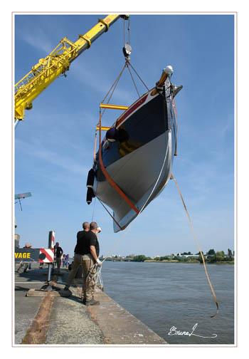Saint Michel II mise à l'eau et Mâtage