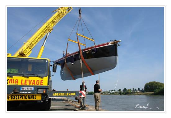 Saint Michel II mise à l'eau et Mâtage