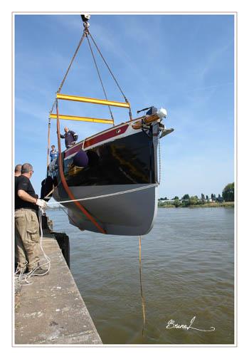 Saint Michel II mise à l'eau et Mâtage