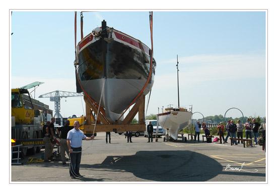 Saint Michel II mise à l'eau et Mâtage