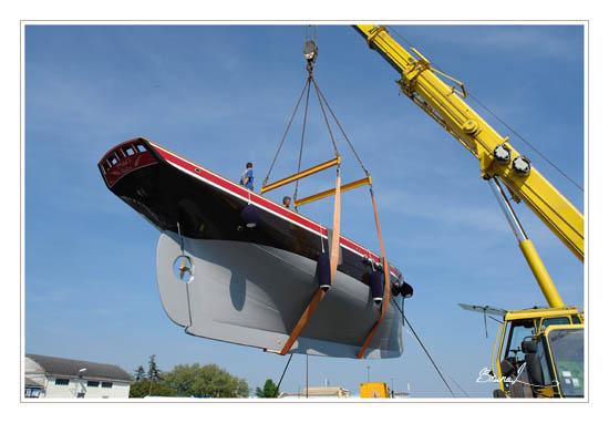 Saint Michel II mise à l'eau et Mâtage
