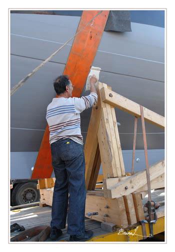 Saint Michel II mise à l'eau et Mâtage