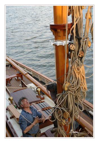 Saint Michel II mise à l'eau et Mâtage