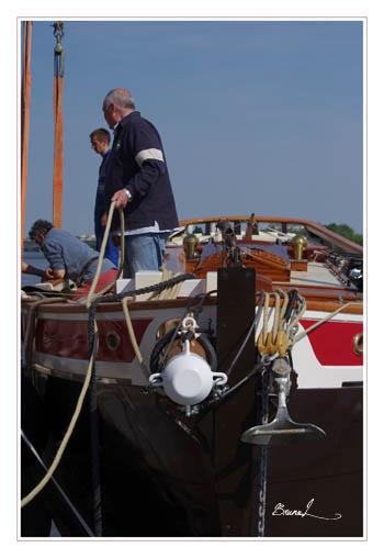 Saint Michel II mise à l'eau et Mâtage