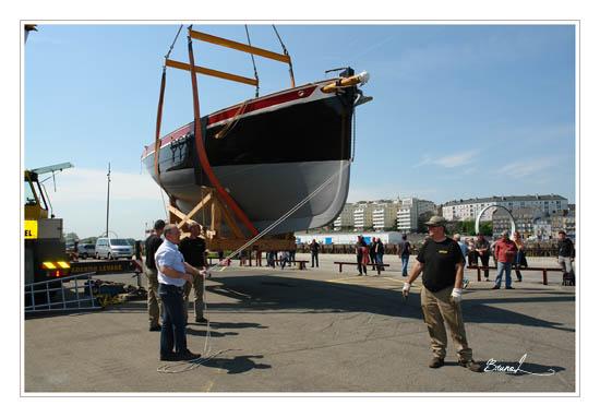 Saint Michel II mise à l'eau et Mâtage