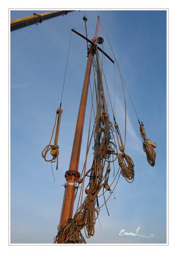 Saint Michel II mise à l'eau et Mâtage