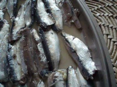 Sardines crues (mais non! cuites au citron)