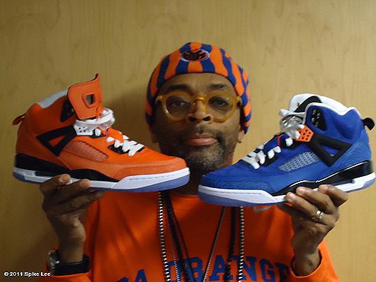 spike lee jordan spizike ny knicks pe sneakers Air Jordan Spiz’ike x Spike Lee New York Knicks PE’s 