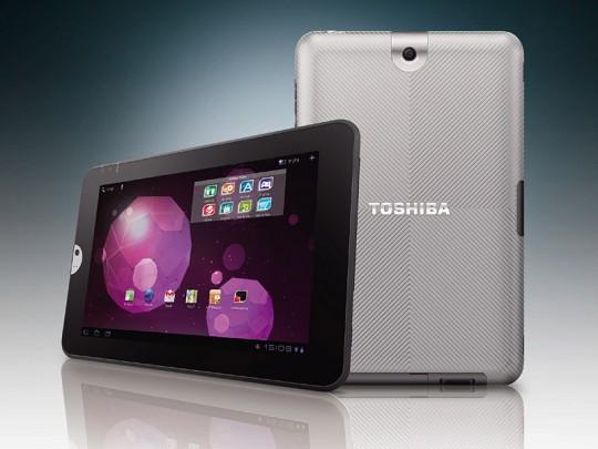 toshiba regza tablet at300 1 540x405 Toshiba officialise enfin sa tablette REGZA AT300 !