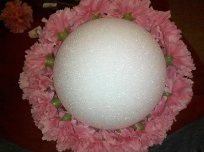 Boules de fleurs: la réaliser pas à pas